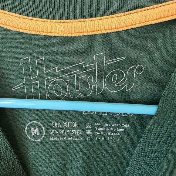 Howler Bros Mens Short Sleeve Graphic Tee Size Medium Green - Picture 3 of 3
